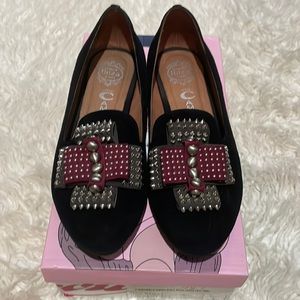 Jeffrey Campbell Black Suede Flats